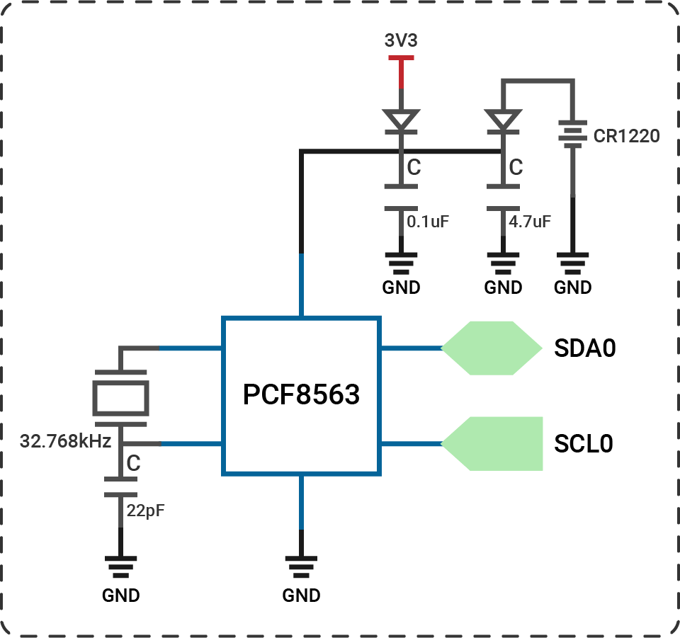 RTC module circuit diagram