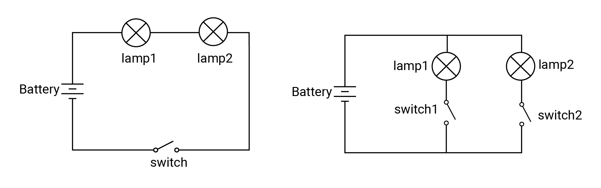 Both series and parallel circuit connection